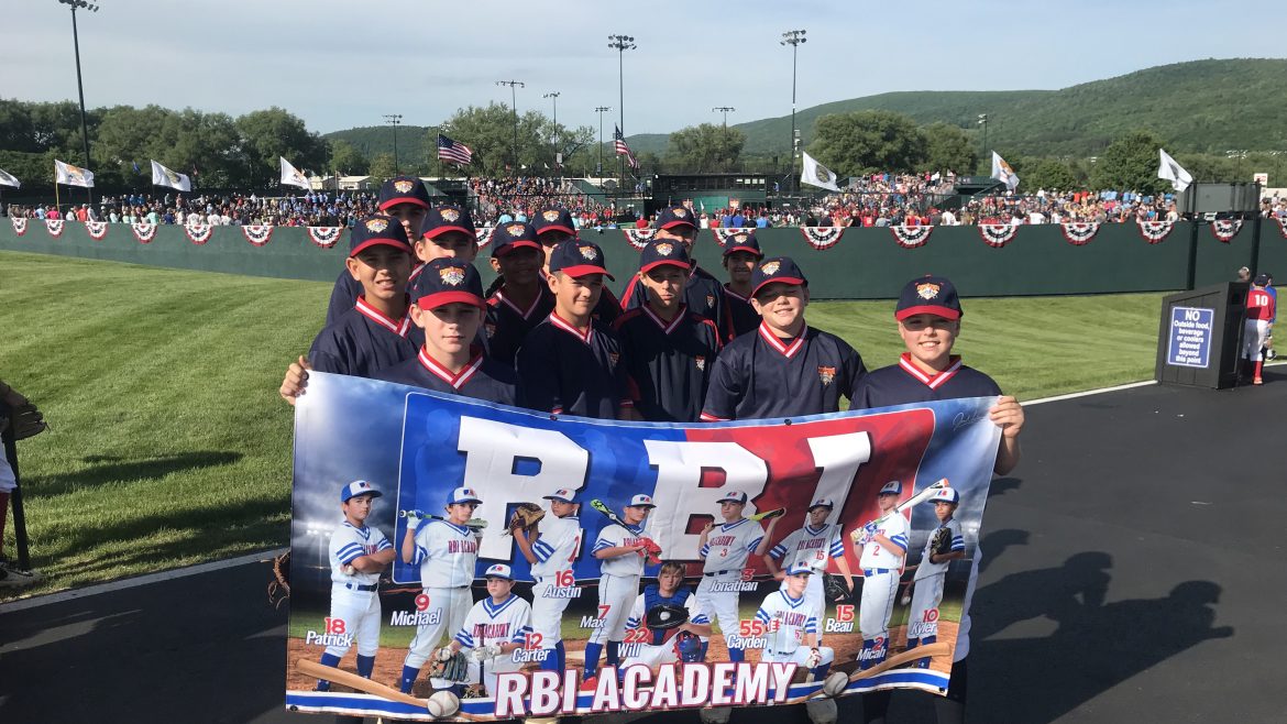RBI Academy 12U Finishes Third in the 2018 Cooperstown World Series